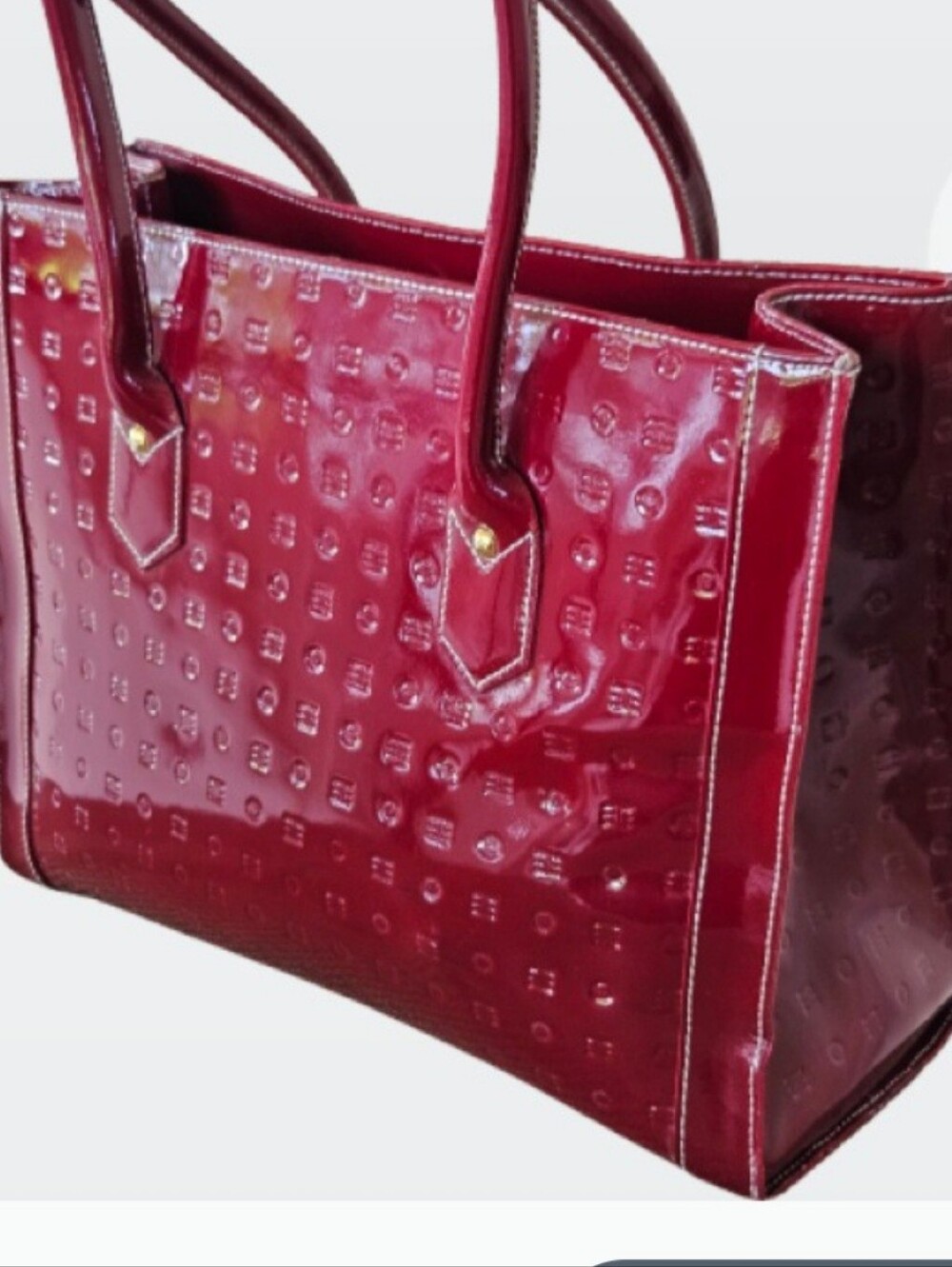 Arcadia Handbag, Dark Red Handbag